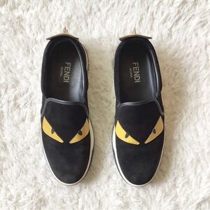 FENDI | Monster Slip-on Sneakers